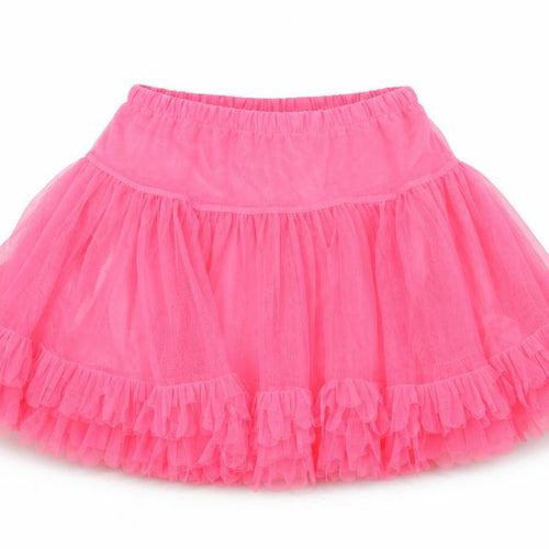 Nula Bug Girls Pink Polyester Skater Skirt Size 6 Years Regular Pull On