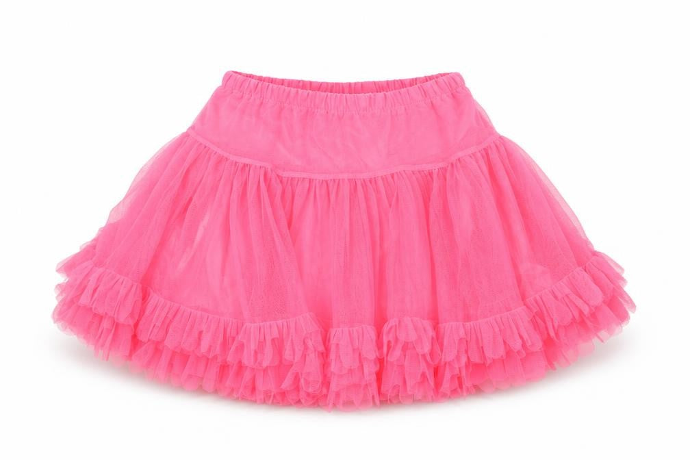 Nula Bug Girls Pink Polyester Skater Skirt Size 6 Years Regular Pull On