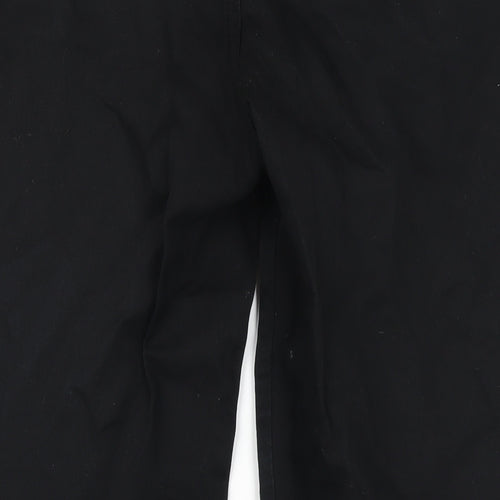 Newport Bay Mens Black Cotton Straight Jeans Size 32 in L30 in Regular Zip