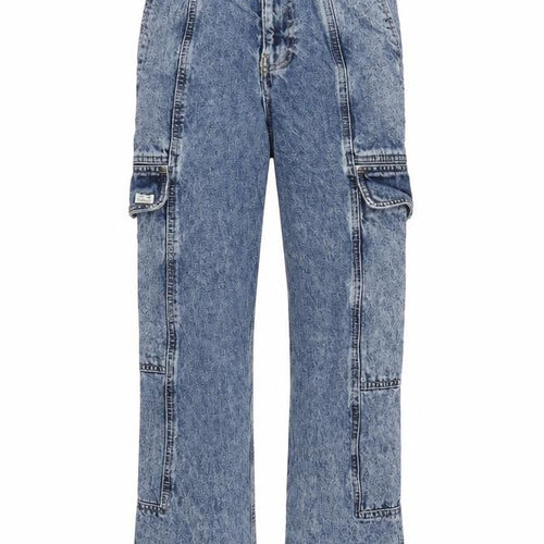 BDG Womens Blue Cotton Straight Jeans Size 28 in L32 in Regular Zip