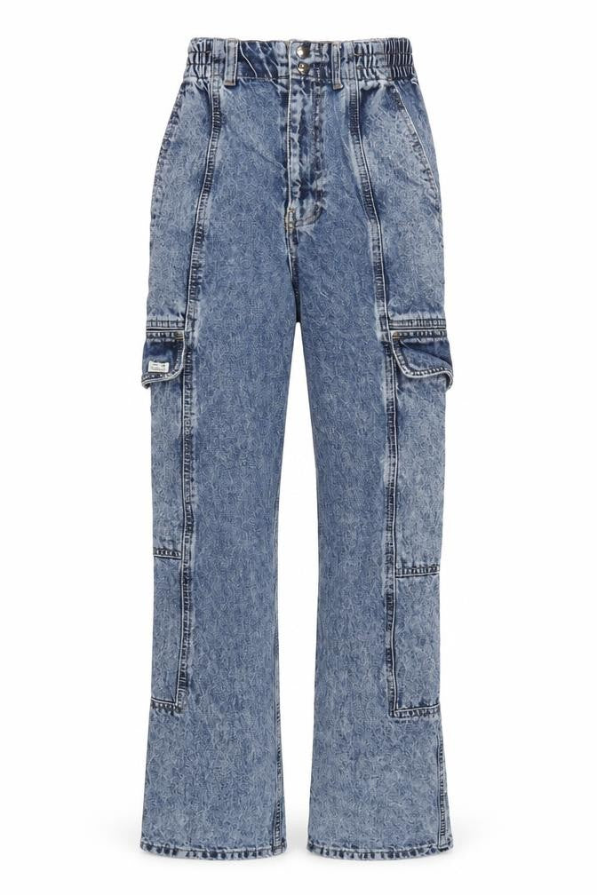 BDG Womens Blue Cotton Straight Jeans Size 28 in L32 in Regular Zip