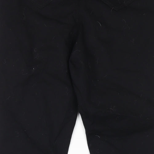 George Womens Black Cotton Jegging Jeans Size 12 L29 in Regular