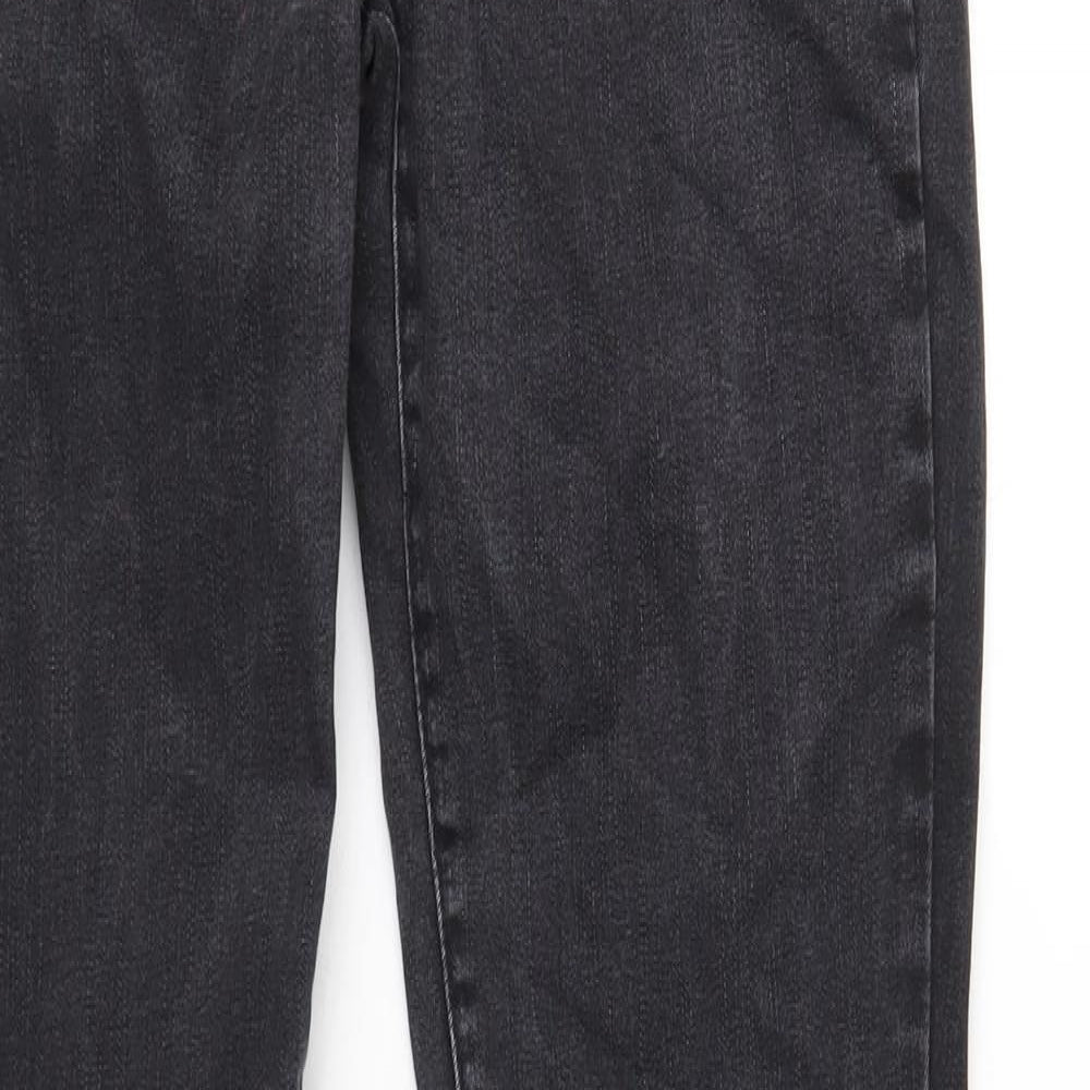 Levi's Womens Black Cotton Skinny Jeans Size 30 in L32 in Regular Zip