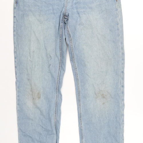 Maine Mens Blue Cotton Straight Jeans Size 36 in L33 in Regular Zip