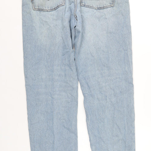 Maine Mens Blue Cotton Straight Jeans Size 36 in L33 in Regular Zip