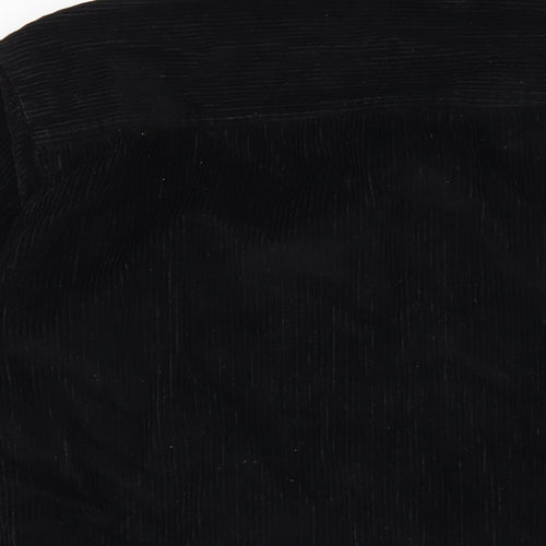 The Idle Man Mens Black Jacket Size L Zip