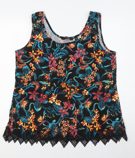 Dorothy Perkins Women's Floral Tank Top - S