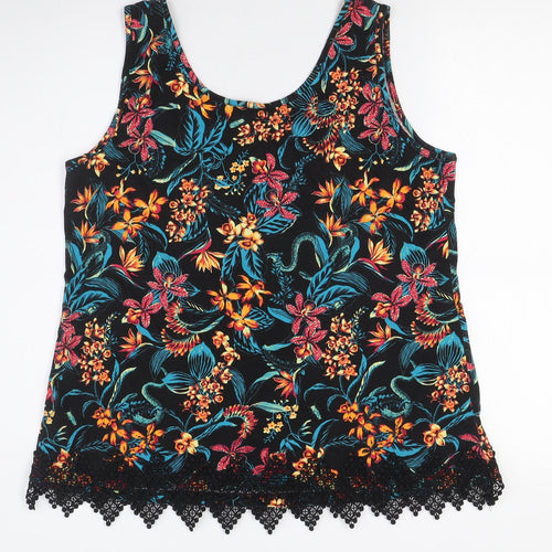 Dorothy Perkins Women's Floral Tank Top - S