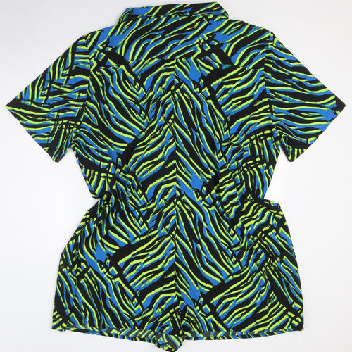 Collision Women's Multicoloured Playsuit, Size 10