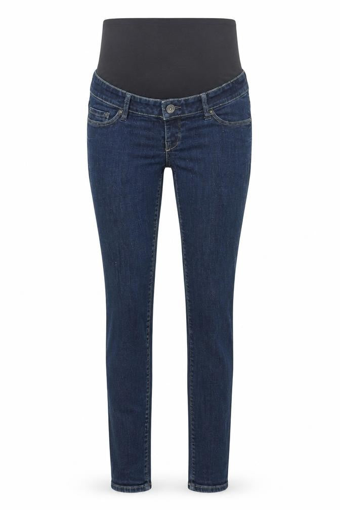 H&M Womens Blue Cotton Skinny Jeans Size 8 L32 in Regular