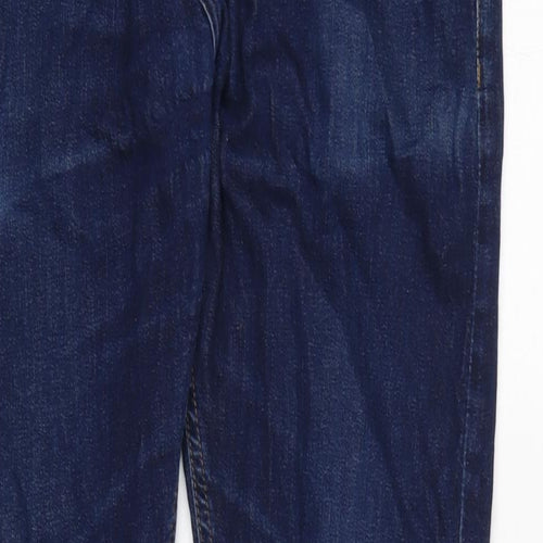 NEXT Mens Blue Cotton Blend Skinny Jeans Size 30 in L29 in Regular Zip