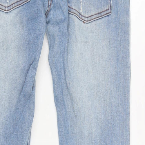 Cheap Monday Mens Blue Cotton Blend Straight Jeans Size 30 in L27 in Regular Zip