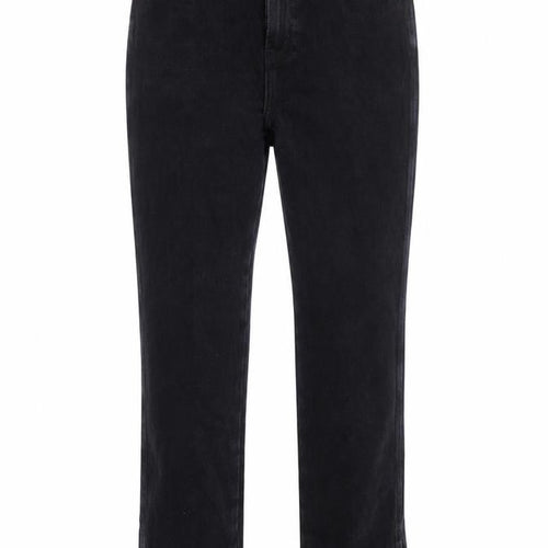 Denim & Co. Womens Blue Cotton Straight Jeans Size 10 L31 in Regular Zip