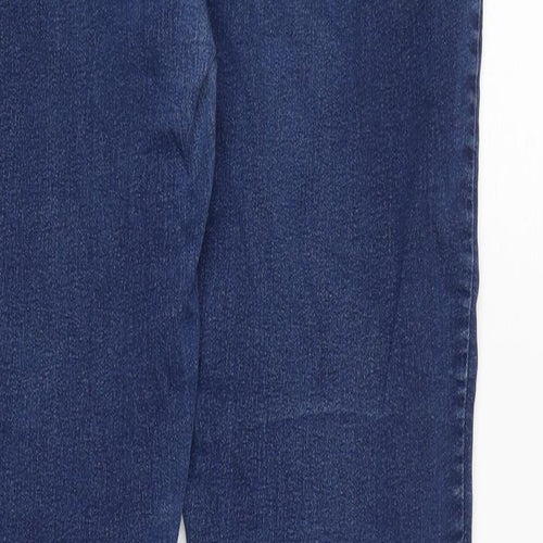 Dorothy Perkins Womens Blue Cotton Blend Jegging Jeans Size 14 L31 in Regular