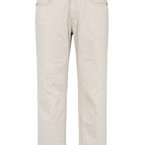 Lee Mens Beige Cotton Flared Jeans Size 26 in L31 in Regular Zip