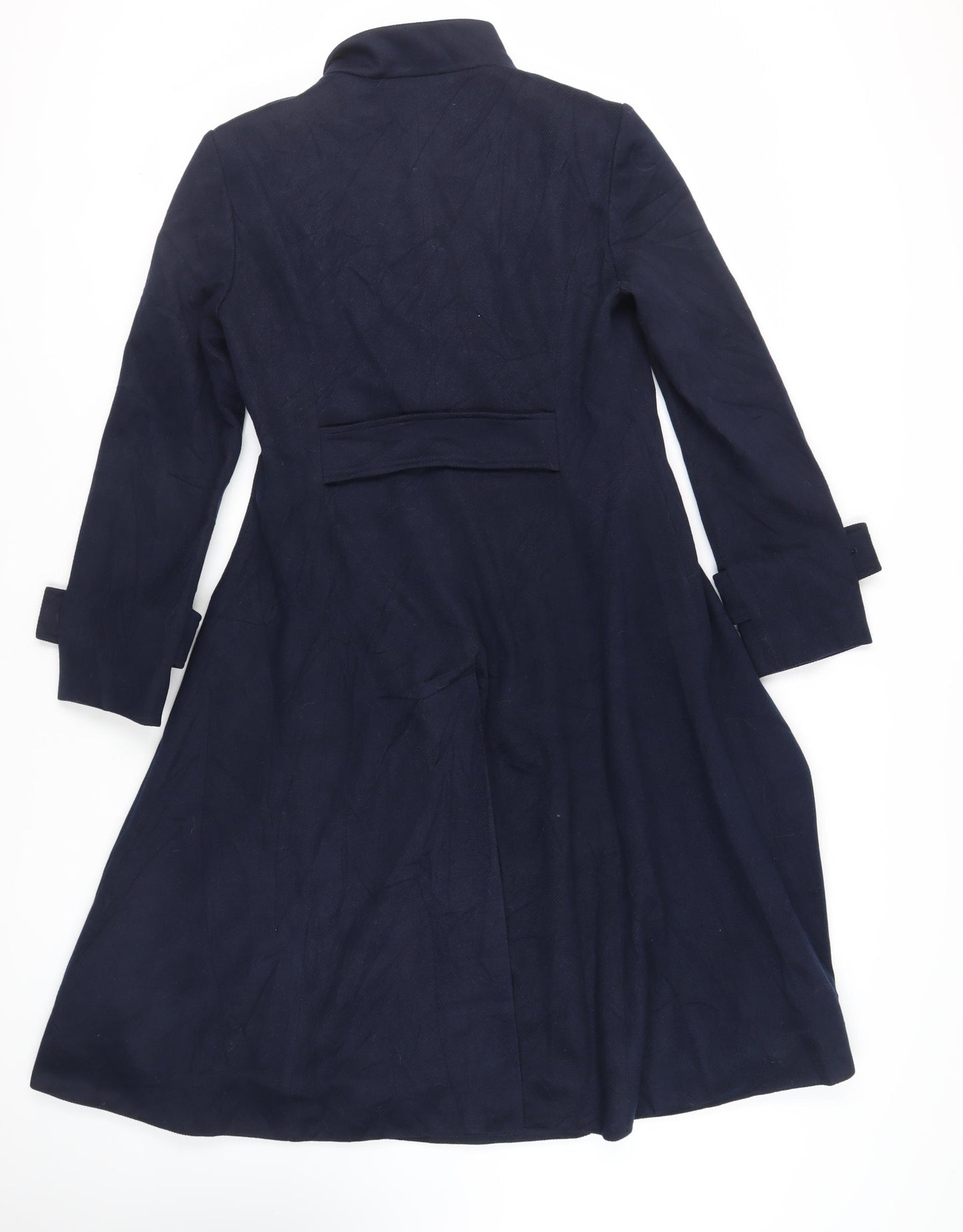 Jolie Moi Womens Blue Pea Coat Coat Size 10 Button