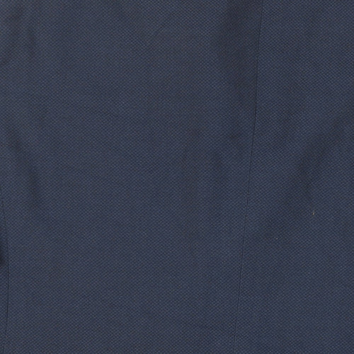 Daniel Grahame Mens Blue Polyester Jacket Suit Jacket Size 44 Regular