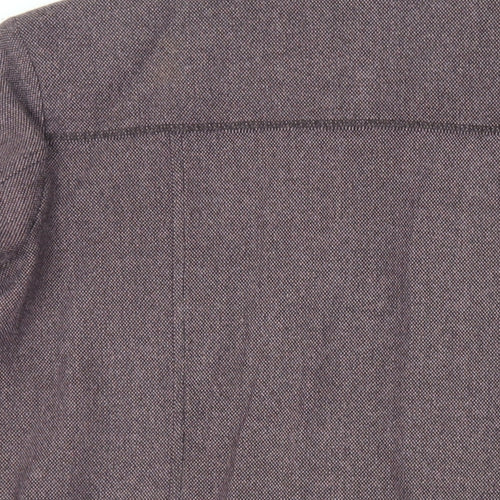 Oscar B. Womens Purple Jacket Size 12 Button - Lightweight