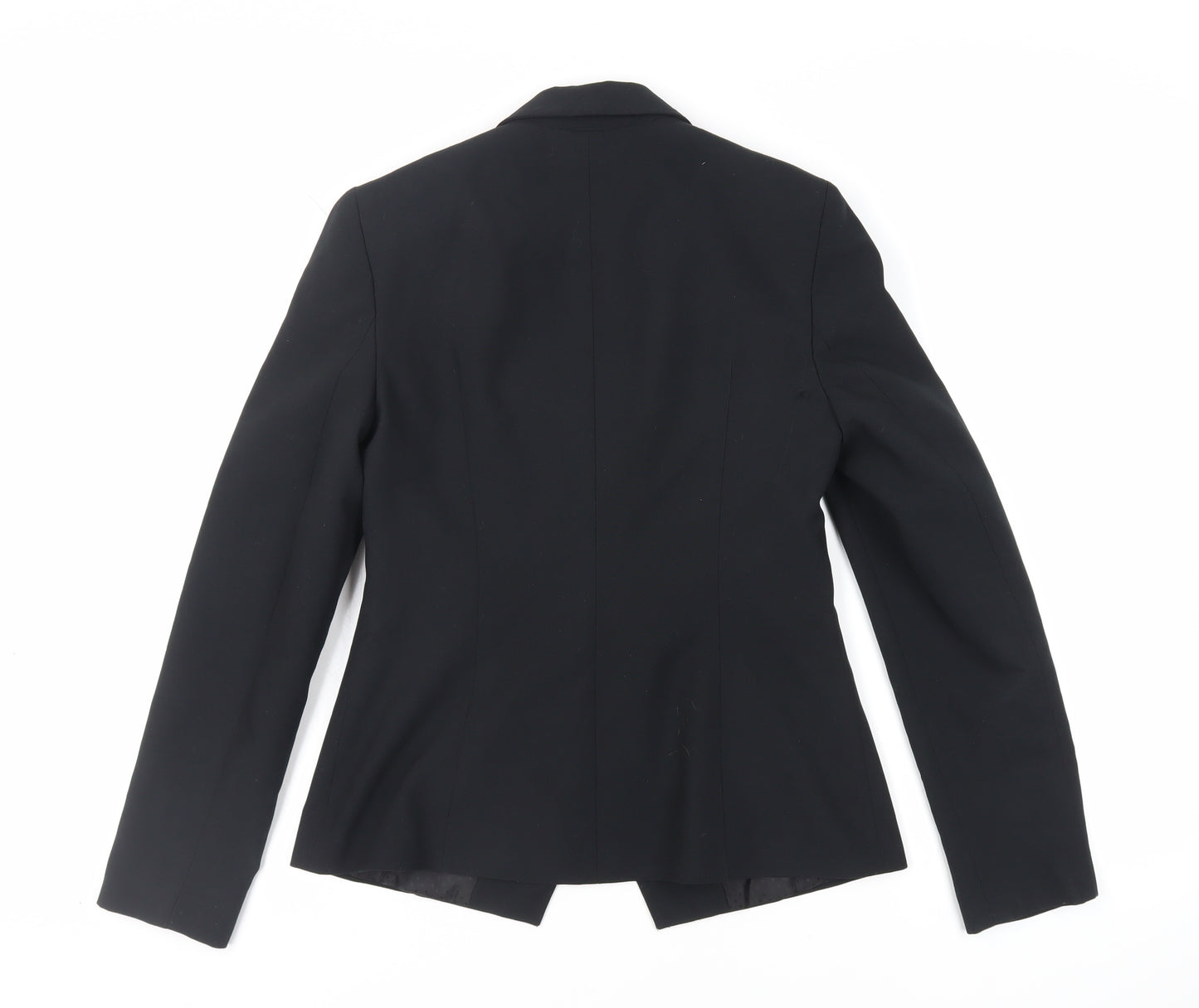 New Look Womens Black Jacket Blazer Size 10 Button