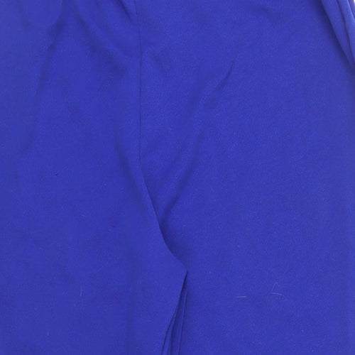 LOVE YOURS Womens Blue Polyester Jogger Trousers Size 18 L28 in Regular - Elasticated Waist