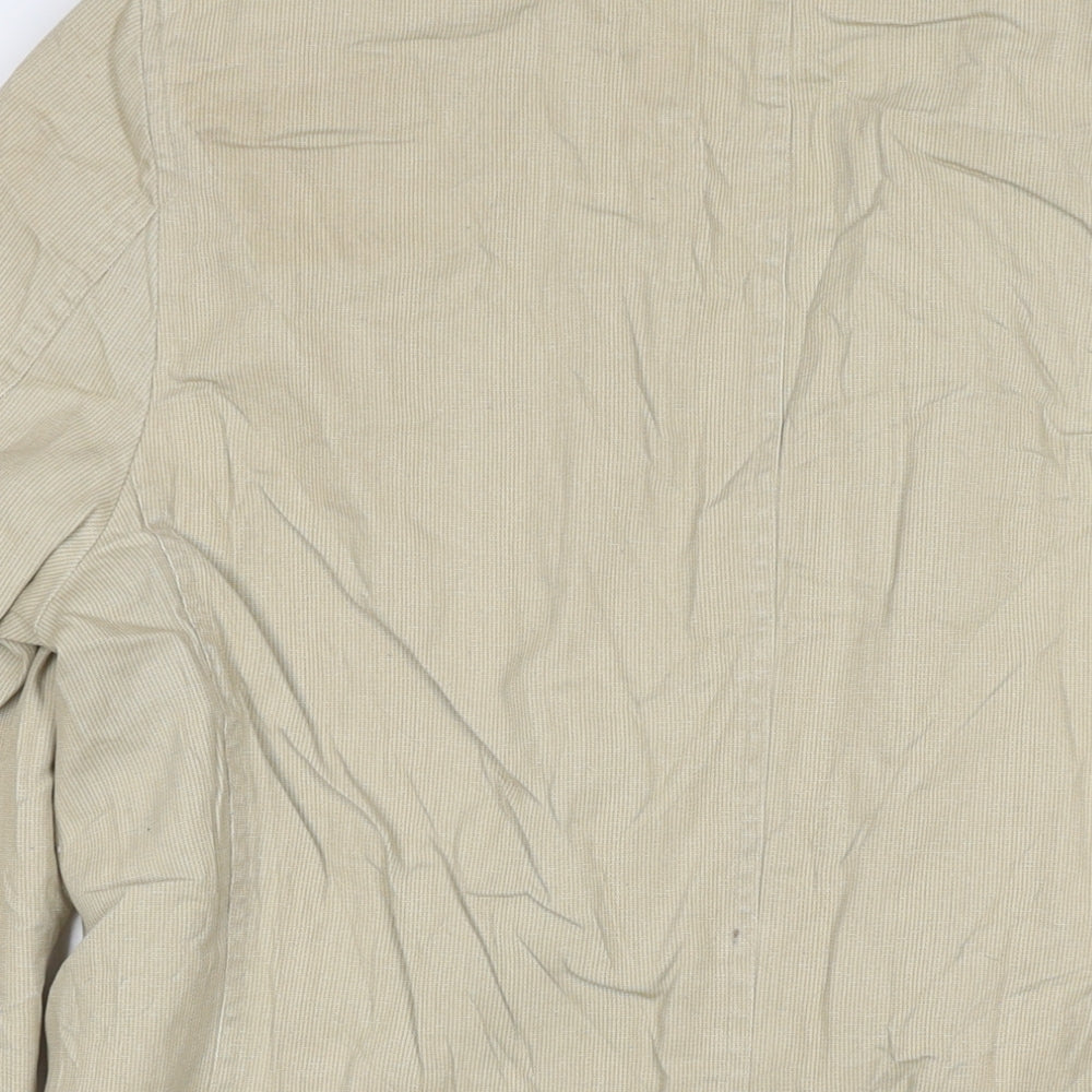 Blue Harbour Mens Beige Jacket Blazer Size M Button