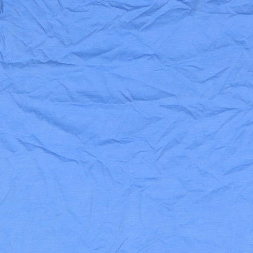 Full Time Sport Mens Blue Polyester Blend T-Shirt Size 2XL Round Neck