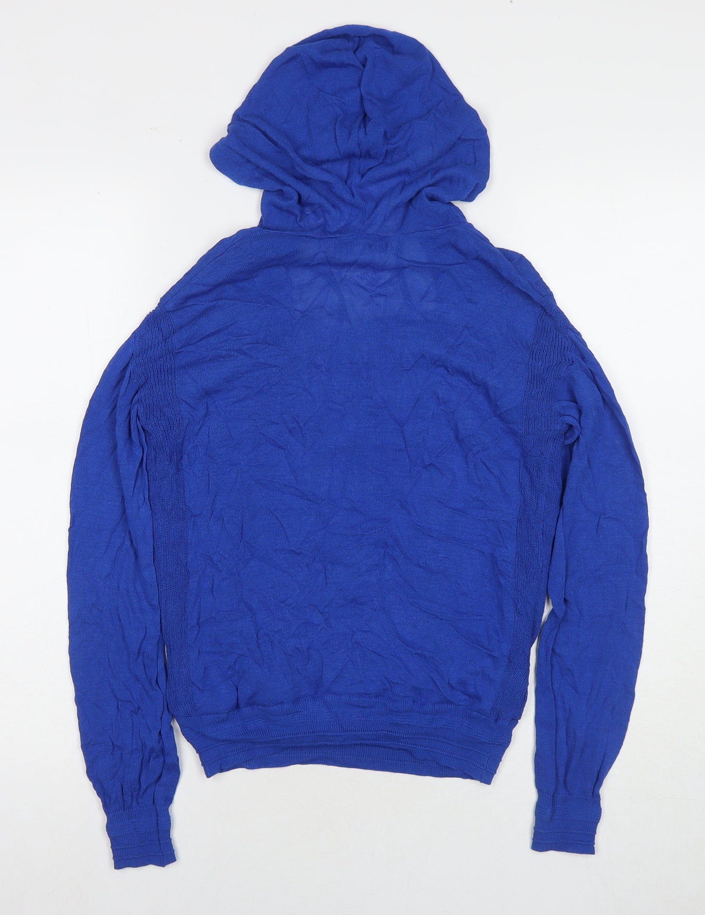 NEXT Womens Blue Polyester Pullover Hoodie Size 6 Pullover