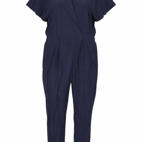 Autograph Womens Blue Viscose Jumpsuit One-Piece Size 12 L28 in Pullover