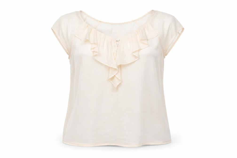 Monsoon Womens Pink Polyester Basic Blouse Size 12 V-Neck