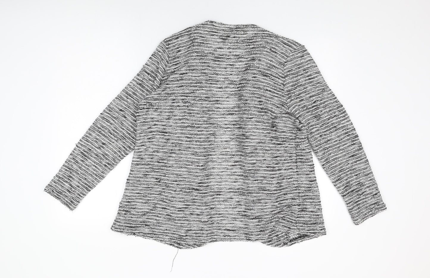 Dorothy Perkins Womens Grey Geometric Jacket Size 18