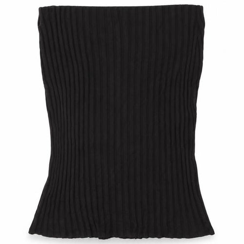 Marks and Spencer Womens Brown Cotton Flare Skirt Size 24
