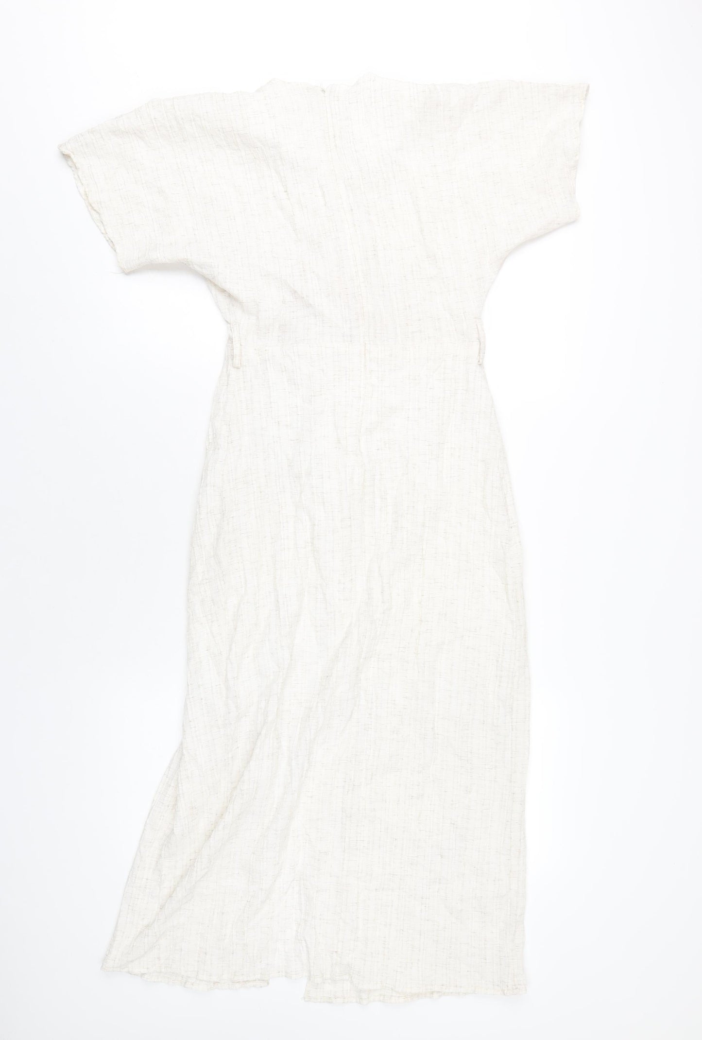 Addax Womens Beige Polyester A-Line Size 8 V-Neck Zip