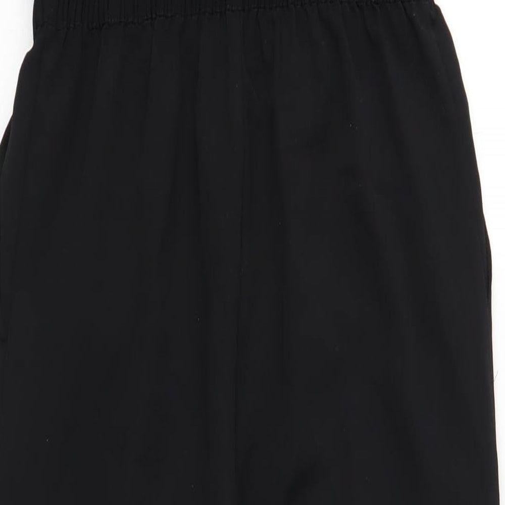 New Look Girls Black Polyester Jumpsuit One-Piece Size 12 Years L27 in Zip