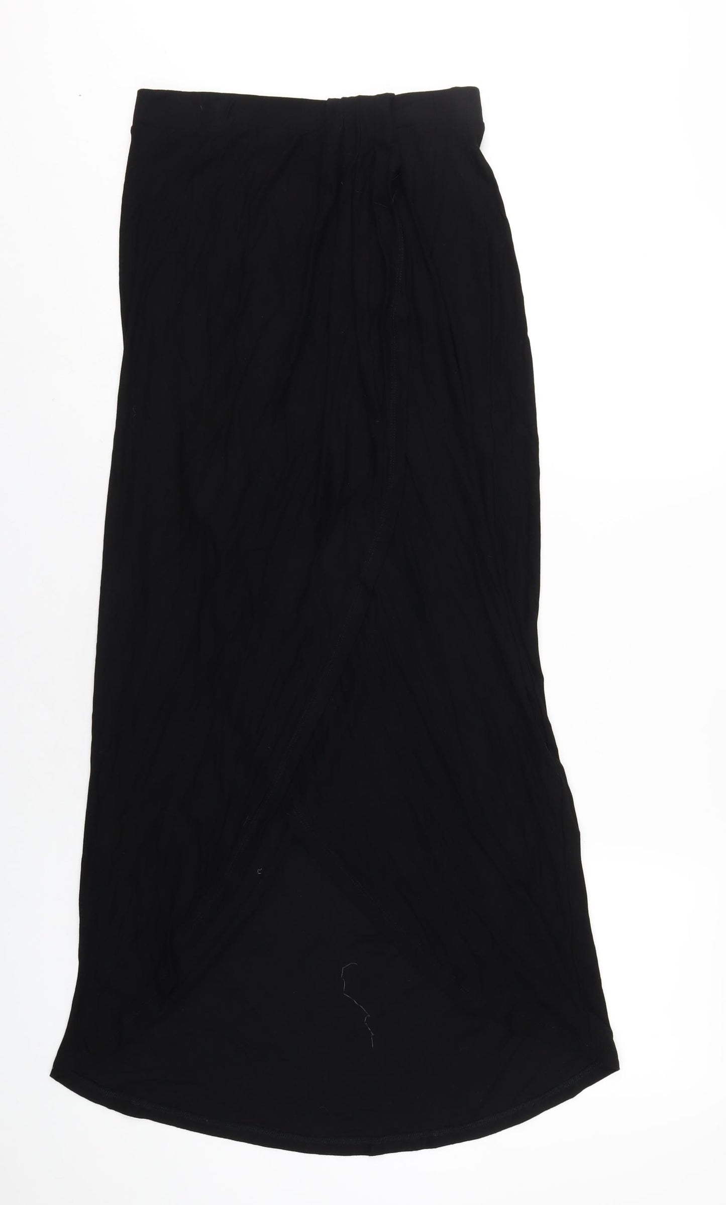 NEXT Womens Black Viscose A-Line Skirt Size 8