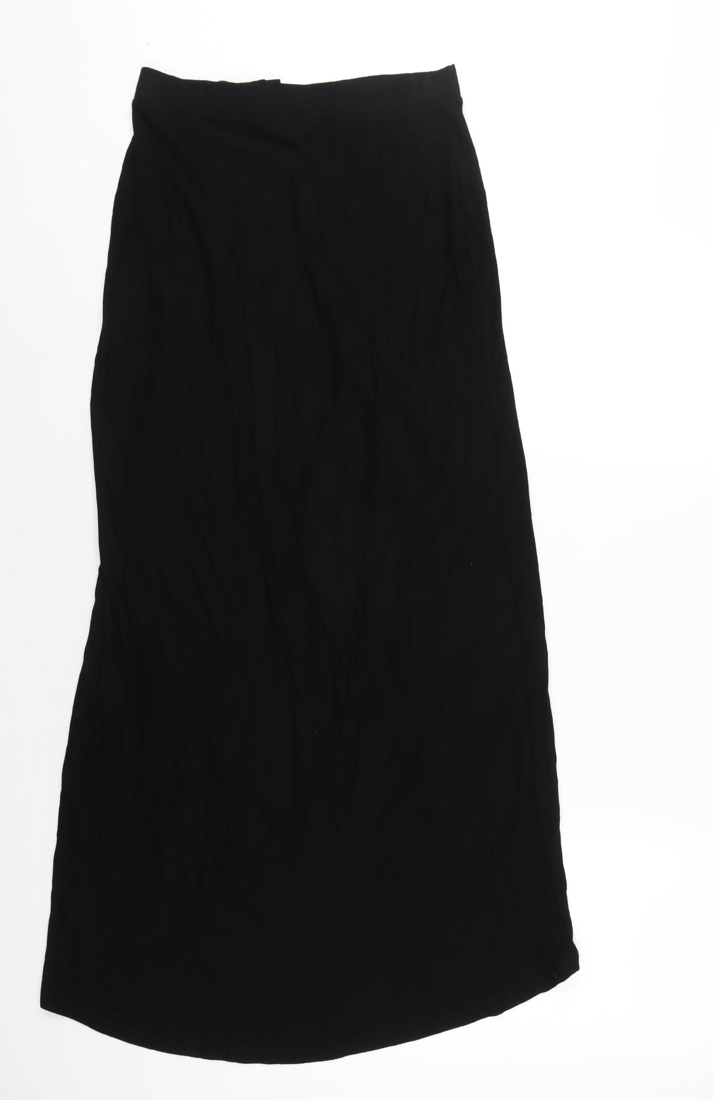 NEXT Womens Black Viscose A-Line Skirt Size 8