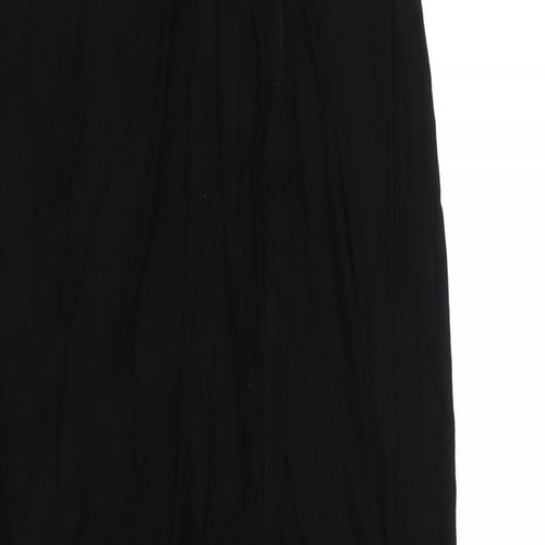 NEXT Womens Black Viscose A-Line Skirt Size 8