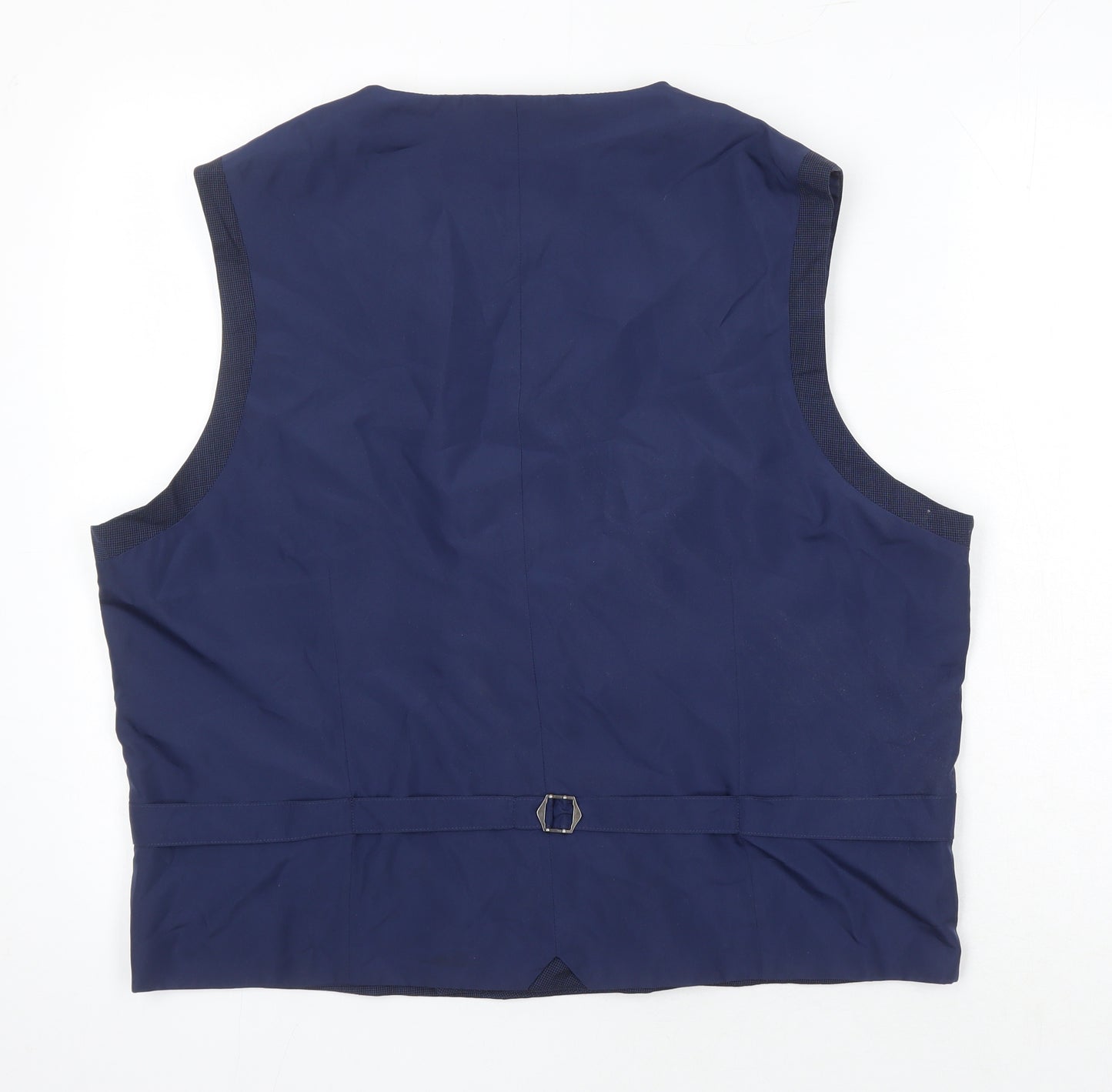 1904 Mens Blue Wool Jacket Suit Waistcoat Size XL Regular