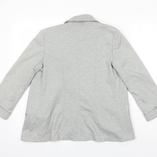 Miss Selfirdge Womens Grey Jacket Blazer Size 10