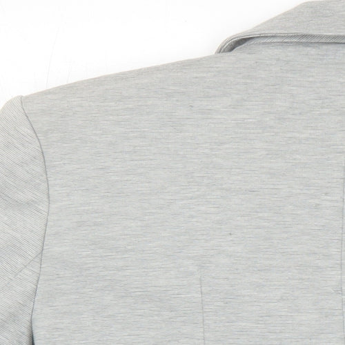 Miss Selfirdge Womens Grey Jacket Blazer Size 10