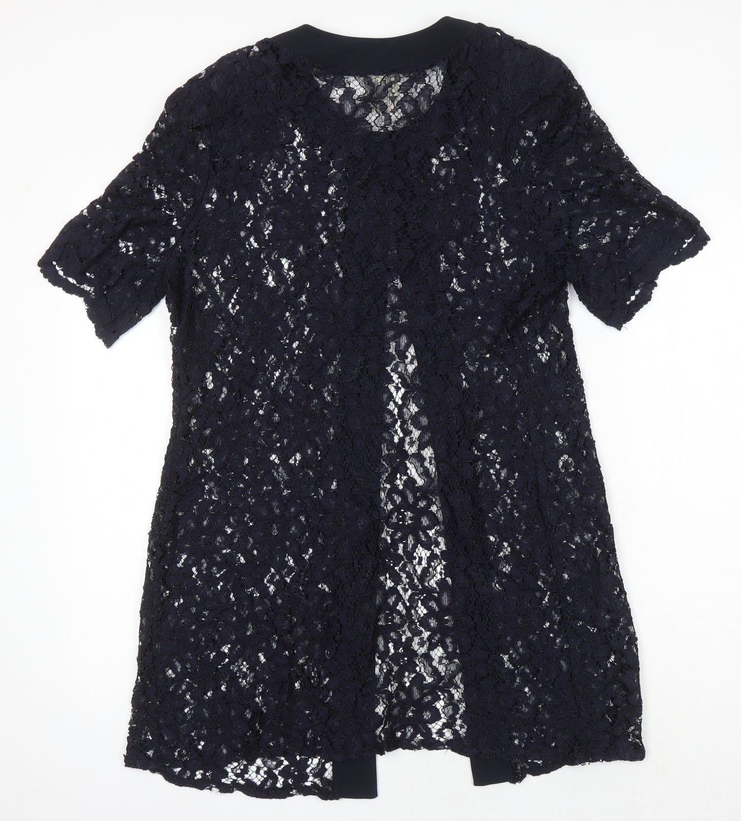 Modern Classics Womens Black Jacket Blazer Size 14 - Lace