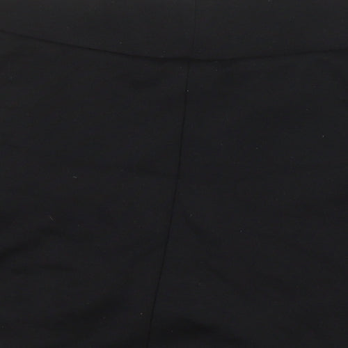 NEXT Girls Black Polyester A-Line Skirt Size 11 Years Regular - Elasticated waist