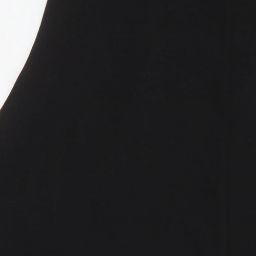 New Look Womens Black 100% Polyester Dungaree One-Piece Size 24