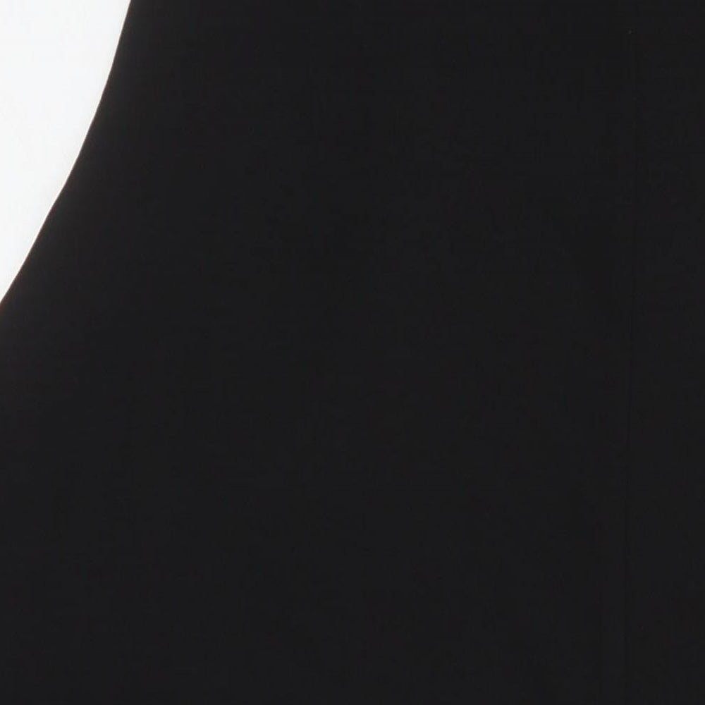 New Look Womens Black 100% Polyester Dungaree One-Piece Size 24