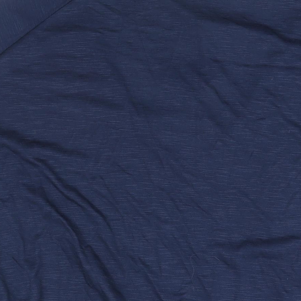 Avenue Womens Blue Viscose Basic T-Shirt Size 30 V-Neck - Size 30-32