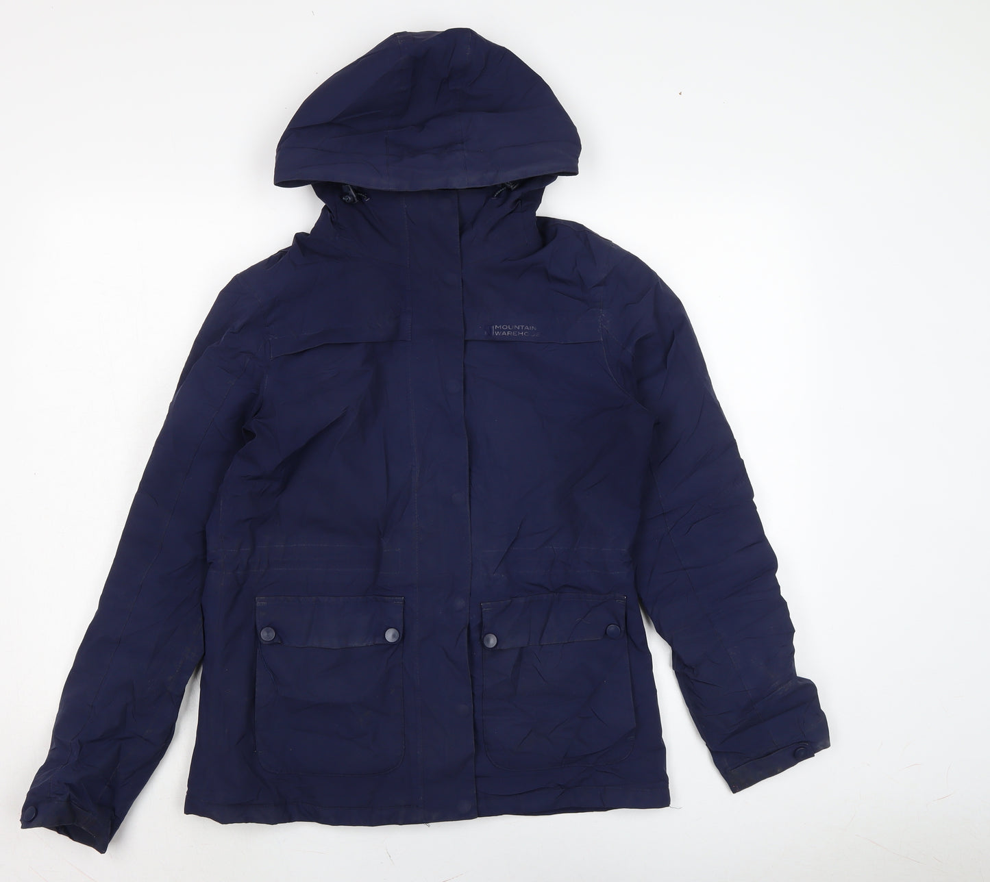 Mountain Warehouse Womens Blue Anorak Jacket Size 8 Zip