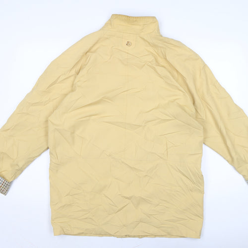 BHS Womens Yellow Anorak Coat Size 12 Zip