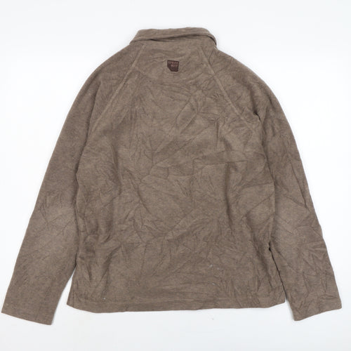 Sprayway Womens Brown Polyester Pullover Sweatshirt Size L