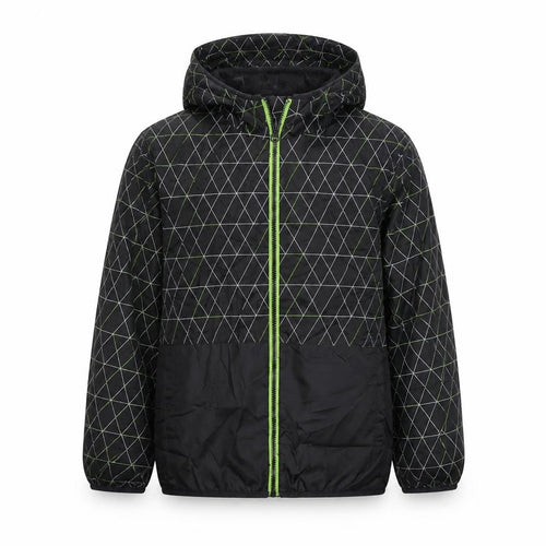 Urban Outwear Boys Black Rain Coat Coat Size 9-10 Years Zip