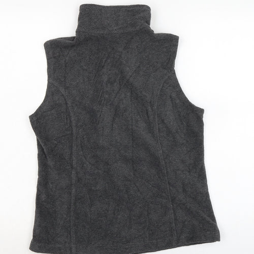 Columbia Womens Grey Gilet Waistcoat Size S Zip