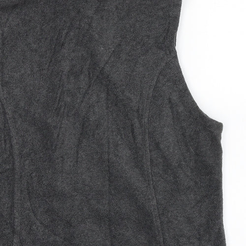 Columbia Womens Grey Gilet Waistcoat Size S Zip